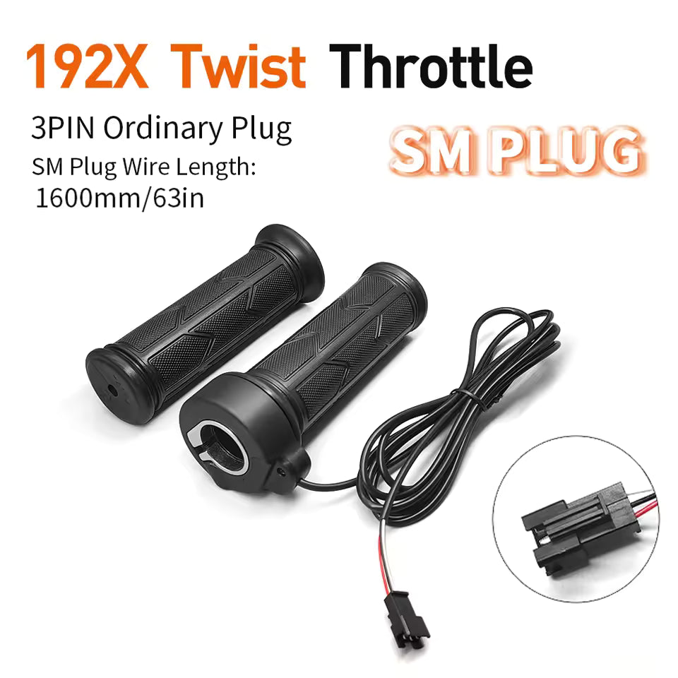 192X Full-Twist Electric Bike Throttle